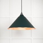 Hammered Copper Hockley Pendant in Dingle | 49503DI