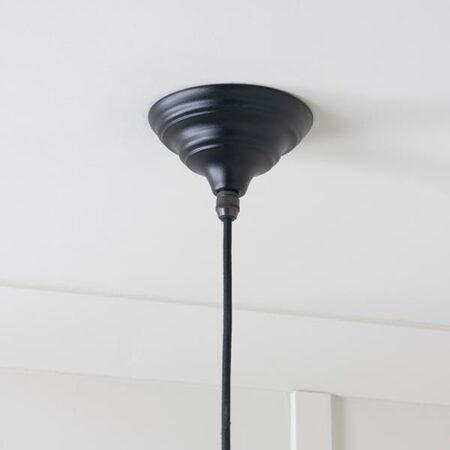 Hammered Copper Hockley Pendant in Elan Black | 49503EB - Image 6