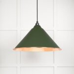 Hammered Copper Hockley Pendant in Heath | 49503H