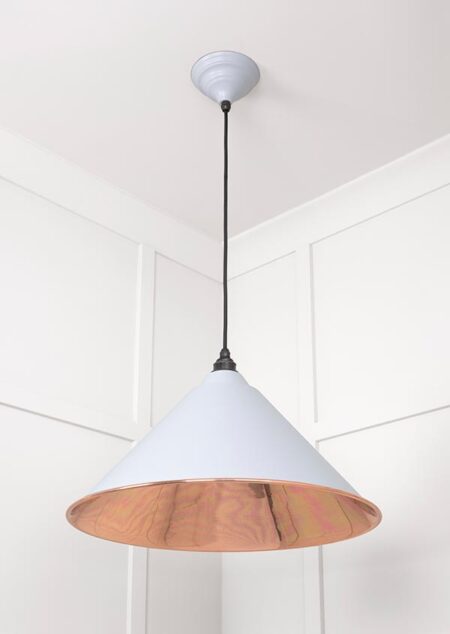 Smooth Copper Hockley Pendant in Birch | 49503SBI - Image 4