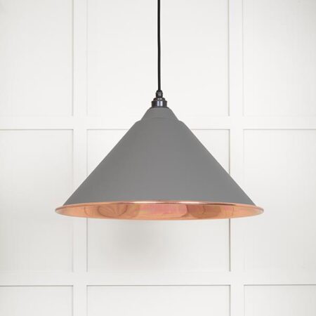Smooth Copper Hockley Pendant in Bluff | 49503SBL - Image 2