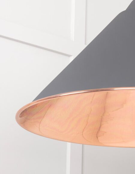 Smooth Copper Hockley Pendant in Bluff | 49503SBL - Image 5