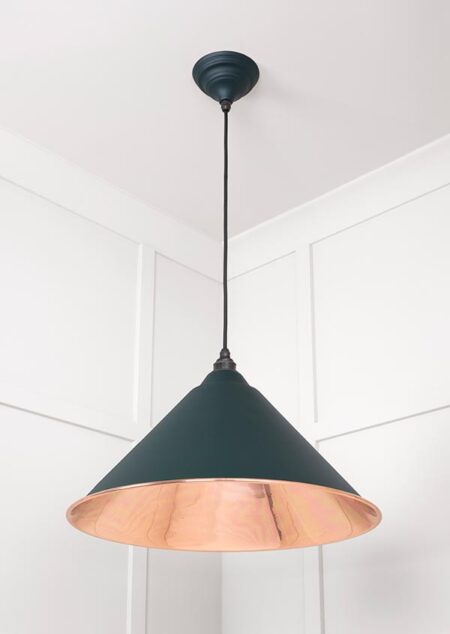 From the Anvil Smooth Copper Hockley Pendant in Dingle - Image 3