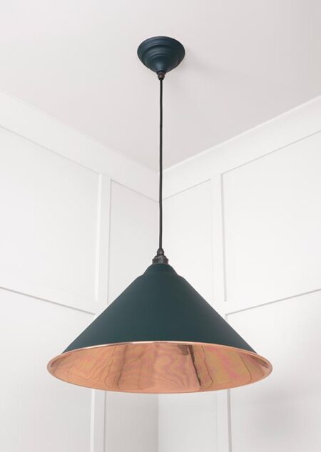 From the Anvil Smooth Copper Hockley Pendant in Dingle - Image 4