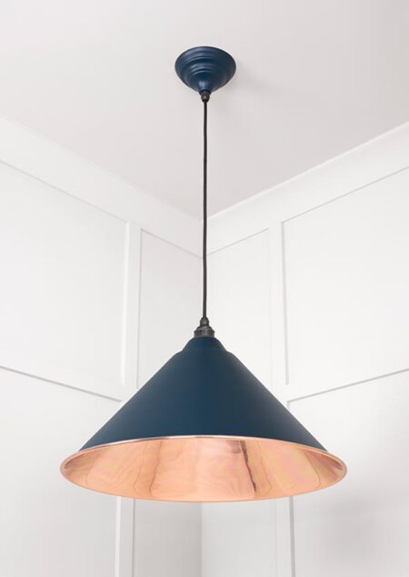 Smooth Copper Hockley Pendant in Dusk | 49503SDU - Image 3
