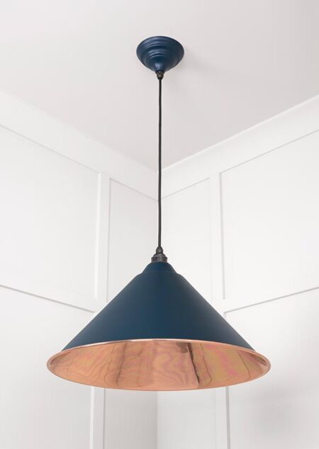 Smooth Copper Hockley Pendant in Dusk | 49503SDU - Image 4