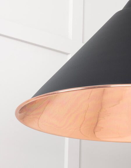 Smooth Copper Hockley Pendant in Elan Black | 49503SEB - Image 5