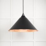 Smooth Copper Hockley Pendant in Elan Black | 49503SEB