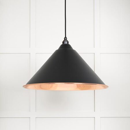 Smooth Copper Hockley Pendant in Elan Black | 49503SEB