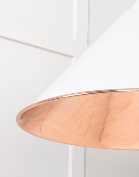 Smooth Copper Hockley Pendant in Flock | 49503SF - Image 5