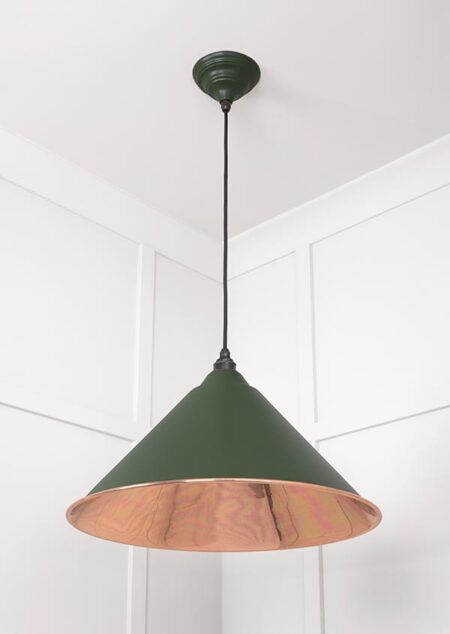 Smooth Copper Hockley Pendant in Heath | 49503SH - Image 4