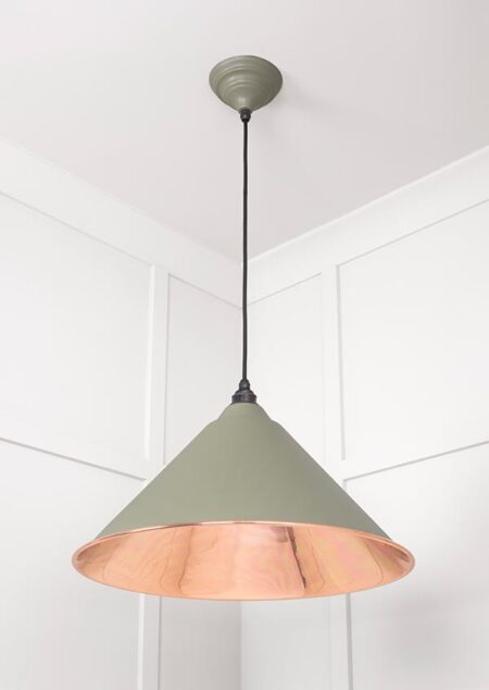 From the Anvil Smooth Copper Hockley Pendant in Tump - Image 3