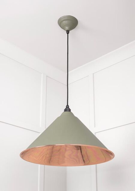 From the Anvil Smooth Copper Hockley Pendant in Tump - Image 4