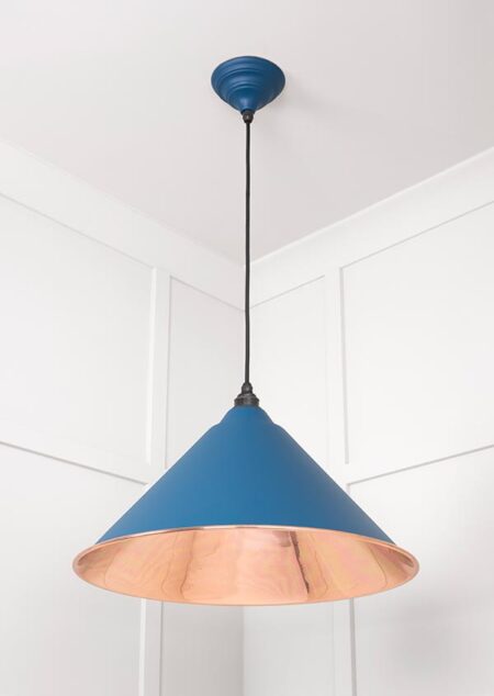 Smooth Copper Hockley Pendant in Upstream | 49503SU - Image 3