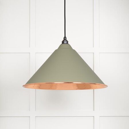 Hammered Copper Hockley Pendant in Tump | 49503TU - Image 2