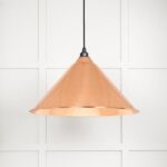 Hammered Copper Hockley Pendant | 49503