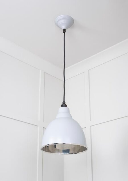 From the Anvil Smooth Nickel Brindley Pendant in Birch - Image 3