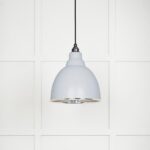 Smooth Nickel Brindley Pendant in Birch | 49504BI