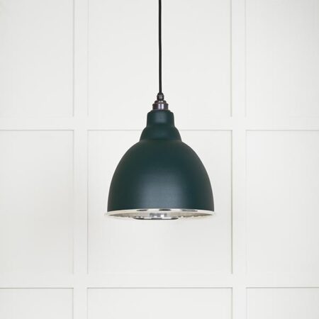 From the Anvil Smooth Nickel Brindley Pendant in Dingle