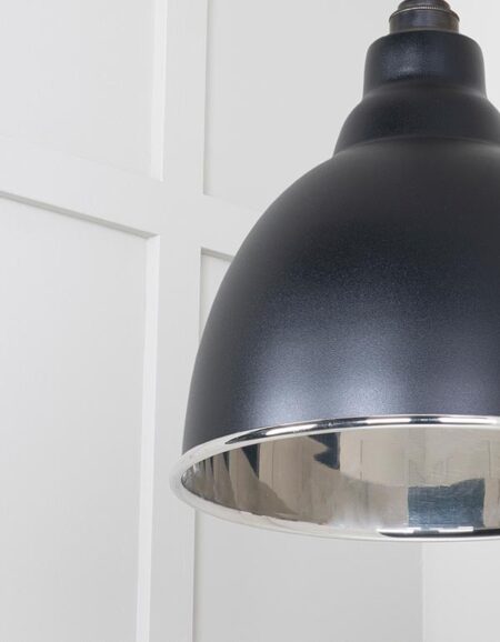 Smooth Nickel Brindley Pendant in Elan Black | 49504EB - Image 5