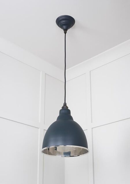 Smooth Nickel Brindley Pendant in Soot | 49504SO - Image 3