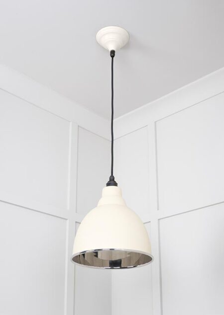 Smooth Nickel Brindley Pendant in Teasel | 49504TE - Image 4
