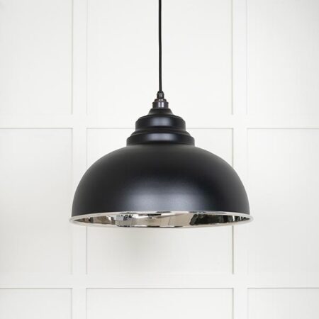 Smooth Nickel Harborne Pendant in Elan Black | 49505EB - Image 2