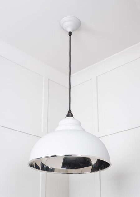 Smooth Nickel Harborne Pendant in Flock | 49505F - Image 4
