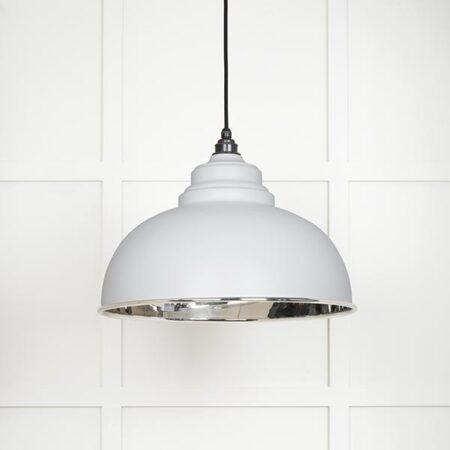 Smooth Nickel Harborne Pendant in Flock | 49505F