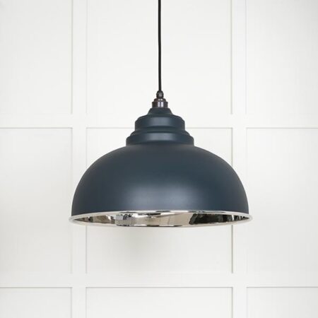 Smooth Nickel Harborne Pendant in Soot | 49505SO - Image 2