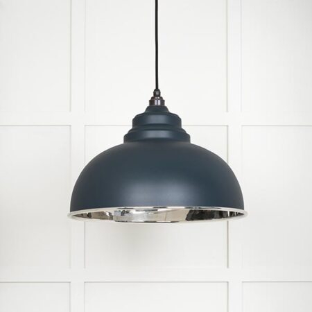 Smooth Nickel Harborne Pendant in Soot | 49505SO