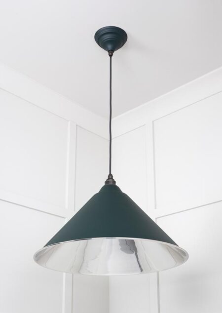 From the Anvil Smooth Nickel Hockley Pendant in Dingle - Image 3