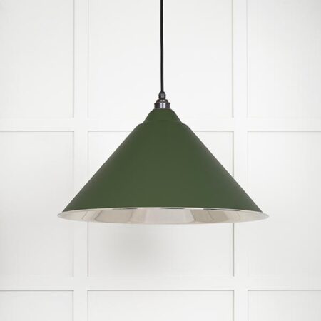 From the Anvil Smooth Nickel Hockley Pendant in Heath - Image 2