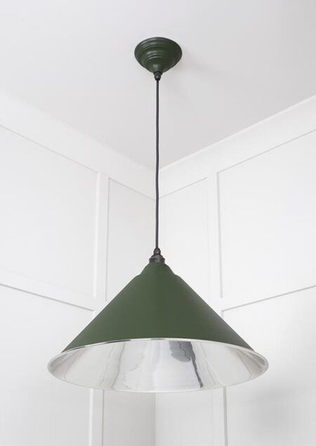 From the Anvil Smooth Nickel Hockley Pendant in Heath - Image 3