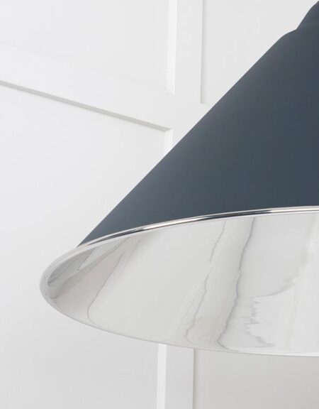 Smooth Nickel Hockley Pendant in Soot | 49506SO - Image 5