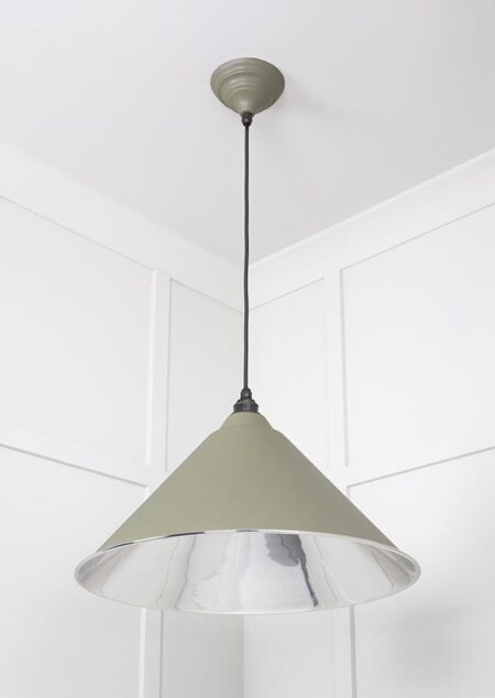 From the Anvil Smooth Nickel Hockley Pendant in Tump - Image 3