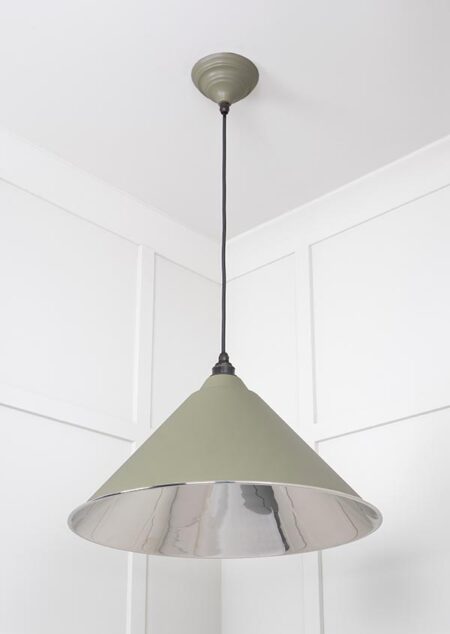 From the Anvil Smooth Nickel Hockley Pendant in Tump - Image 4
