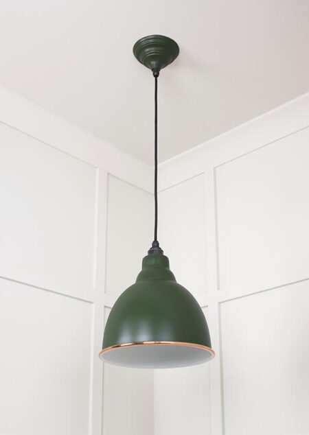 From the Anvil White Gloss Brindley Pendant in Heath - Image 4