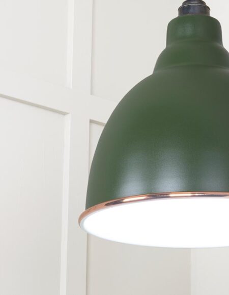 From the Anvil White Gloss Brindley Pendant in Heath - Image 5