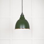White Gloss Brindley Pendant in Heath | 49507H