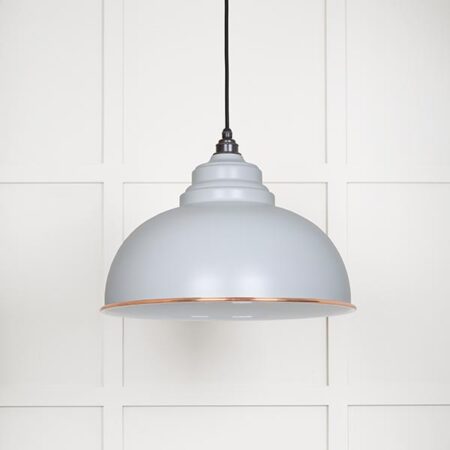 From the Anvil White Gloss Harborne Pendant in Birch - Image 2