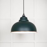 White Gloss Harborne Pendant in Dingle | 49508DI