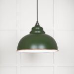 White Gloss Harborne Pendant in Heath | 49508H