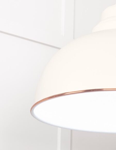 White Gloss Harborne Pendant in Teasel | 49508TE - Image 5