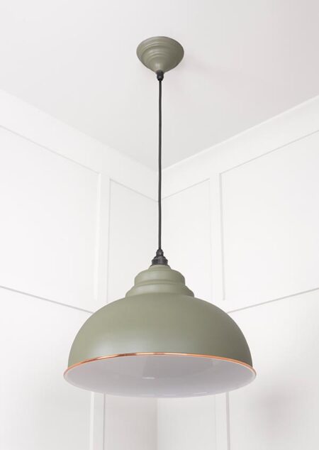 From the Anvil White Gloss Harborne Pendant in Tump - Image 4