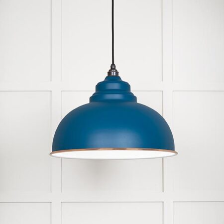 White Gloss Harborne Pendant in Upstream | 49508U
