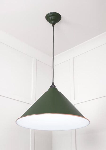 From the Anvil White Gloss Hockley Pendant in Heath - Image 3