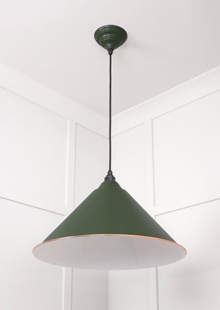 From the Anvil White Gloss Hockley Pendant in Heath - Image 4