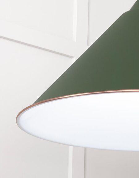 From the Anvil White Gloss Hockley Pendant in Heath - Image 5