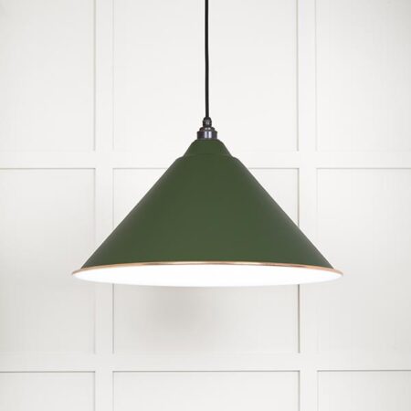 From the Anvil White Gloss Hockley Pendant in Heath